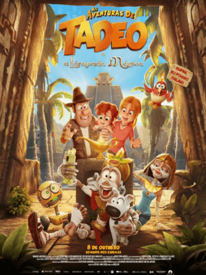 Pôster de As Aventuras de Tadeo e a Lâmpada Mágica