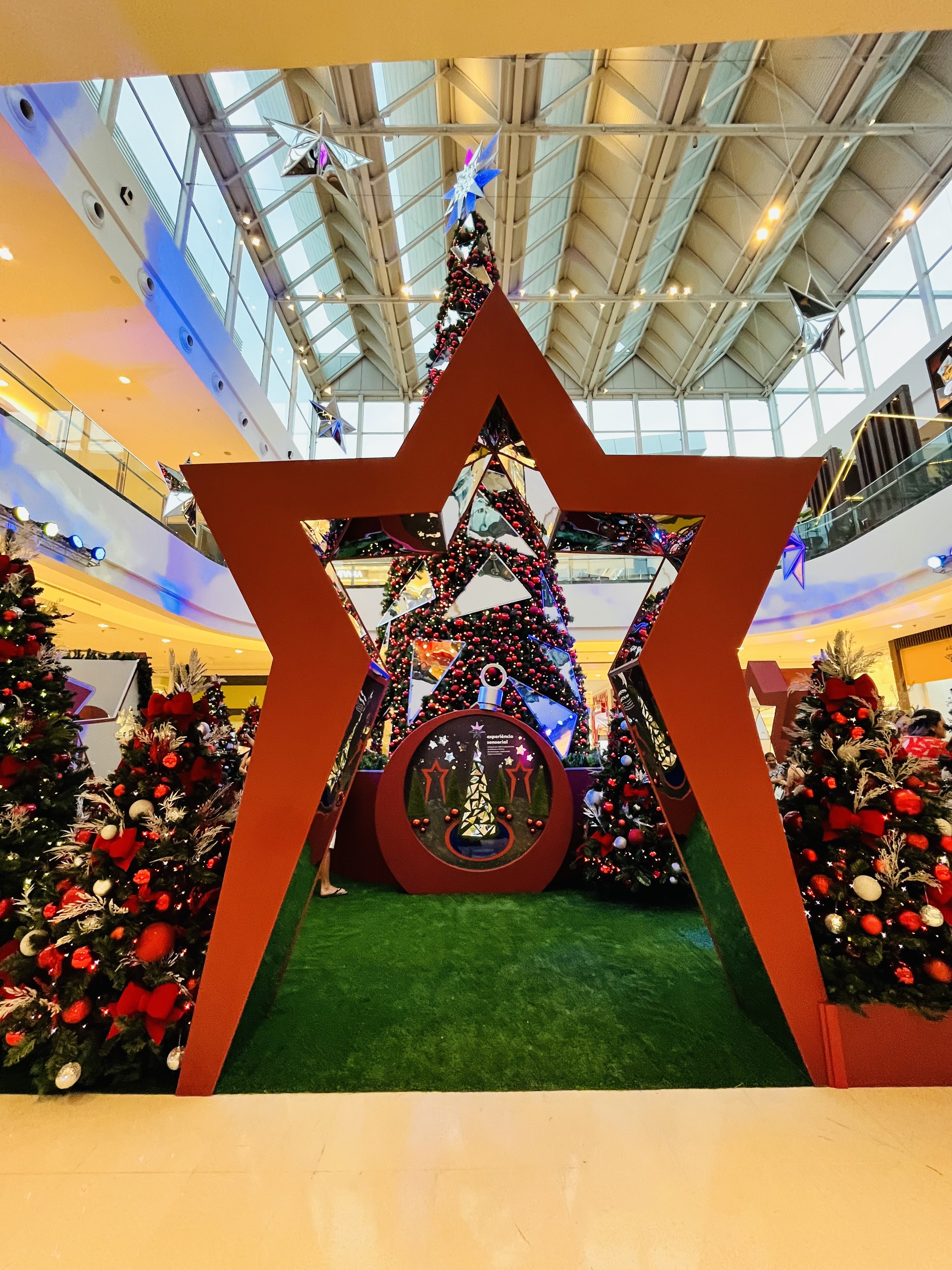 Cenário Loja de Natal - Empório do Papai Noel