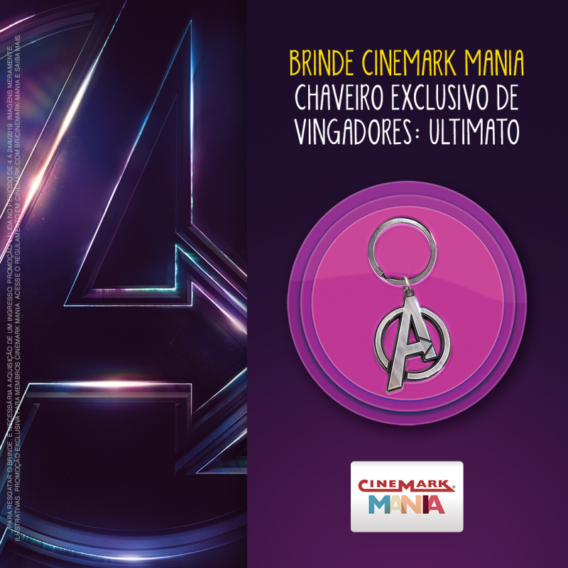 Pré-venda aberta! Vingadores: Ultimato ganha combo especial na rede  Cinemark 